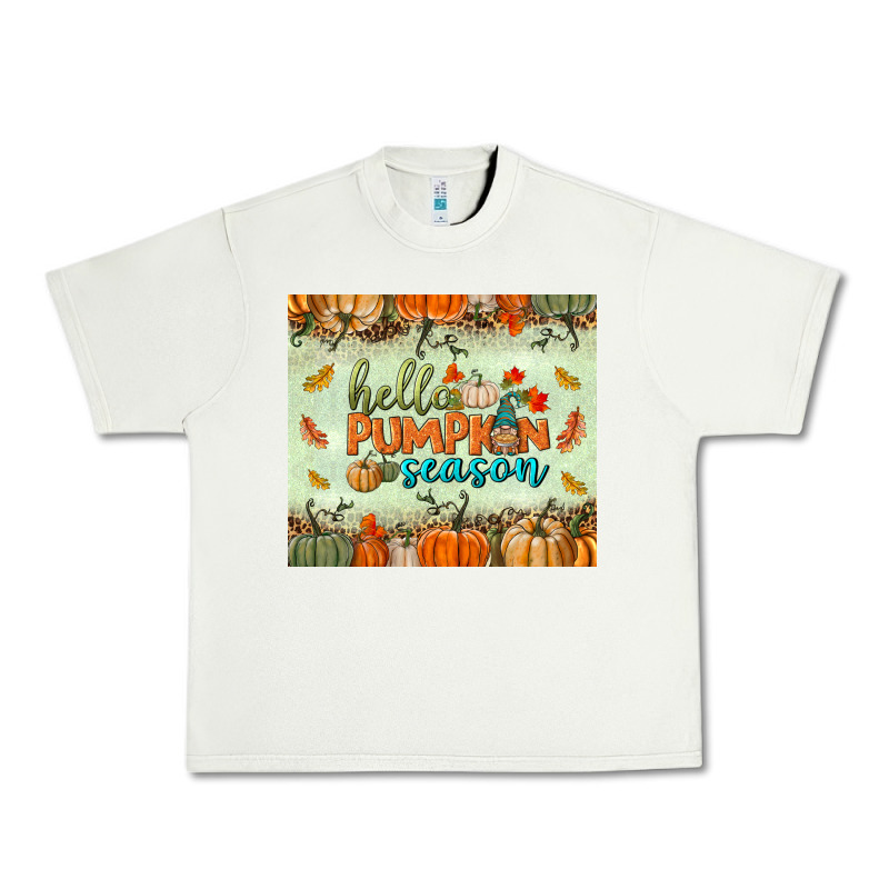 Hello Pumpkin Season Tumbler Urban Heavy Tee by BundleAndBundleShop | Teevron