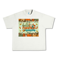 Pistachio hello pumpkin season tumbler Urban Heavy Tee - BundleAndBundleShop