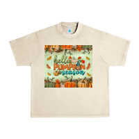 Sandshell hello pumpkin season tumbler Urban Heavy Tee - BundleAndBundleShop