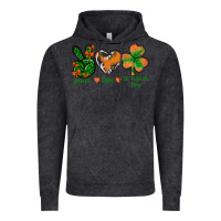 Vintage Black Peace Love St.Patrick's Day Vintage Hoodie - BundleAndBundleShop