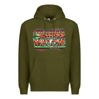 Army Green i̇f you drink don't drive do the watermelon crawl Premium Hoodie - JahusDesignShop
