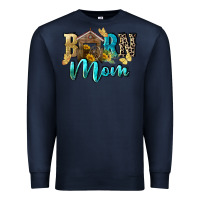 Navy Barn mom Mother's Day Premium Sweatshirt - FaDigitalArtStudio