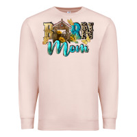 Pale Pink Barn mom Mother's Day Premium Sweatshirt - FaDigitalArtStudio