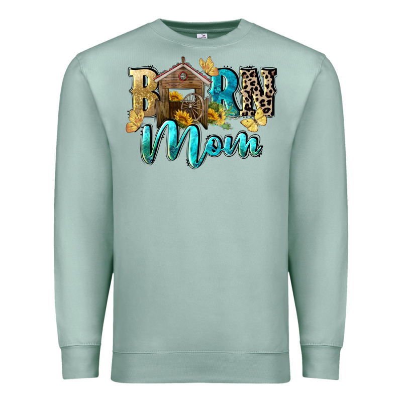 Barn Mom Mother's Day Premium Sweatshirt by FaDigitalArtStudio | Teevron