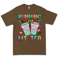 Cacao running on lit tea Premium Tee - MaliasSmallBusiness
