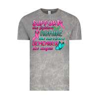 Cloud Rock Support The Lighters Admire The Survivors Remember The Angels Vintage Tee - BundleAndBundleShop