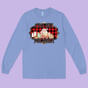 I Put Out For Santa Long Sleeve Tee Designed By Bettercallsaul