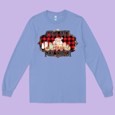 I Put Out For Santa Long Sleeve Tee Designed By Bettercallsaul