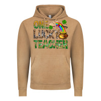 Vintage Camel One Lucky Teacher St. Patricks Vintage Hoodie - BundleAndBundleShop