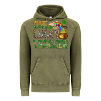 Vintage Olive One Lucky Teacher St. Patricks Vintage Hoodie - BundleAndBundleShop
