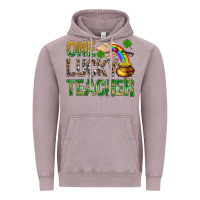 Vintage Zinc One Lucky Teacher St. Patricks Vintage Hoodie - BundleAndBundleShop