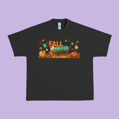 Fall Is My Favorite Color Libbey Glass Urban Heavy Tee Designed By Bundleandbundleshop