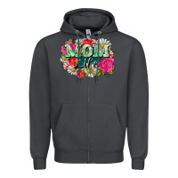 Smoke Mom life Zipper Hoodie - CowGirlArtShop