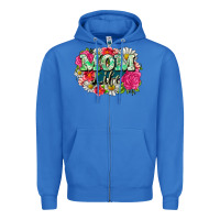 True Royal Mom life Zipper Hoodie - CowGirlArtShop
