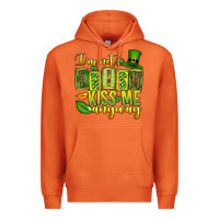 Carrot St. Patrick's I am not irish kiss me anyway Premium Hoodie - OliviaCreatesArt