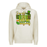 Oatmeal Heather St. Patrick's I am not irish kiss me anyway Premium Hoodie - OliviaCreatesArt