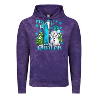 Cloud Purple My 1 St Winter With Cute Snowman Vintage Hoodie - BundleAndBundleShop