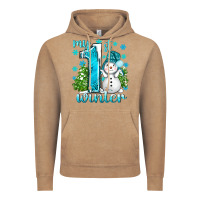 Vintage Coffee My 1 St Winter With Cute Snowman Vintage Hoodie - BundleAndBundleShop