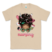 Mushroom Afro Messy Bun Nursing Bbs Classic Tee - BundleAndBundleShop