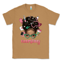 Toasted Coconut Afro Messy Bun Nursing Bbs Classic Tee - BundleAndBundleShop