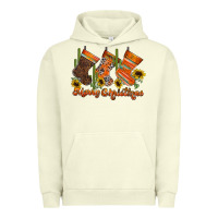 Pigment Pistachio western Christmas Urban Hoodie - CowhideDigitalArt