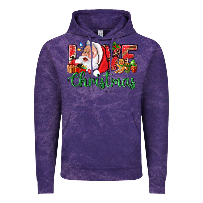 Love Christmas With Santa Vintage Hoodie by BundleAndBundleShop | Teevron