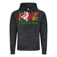 Vintage Black Love Christmas With Santa Vintage Hoodie - BundleAndBundleShop