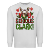 Dove Grey you serious clark with deer bbs Premium Sweatshirt - BundleAndBundleShop
