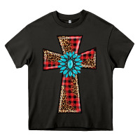 Asphalt christmas cross Heavy Core Tee - BarkalooDesign