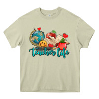 Mossy teacher life Heavy Core Tee - AdoDesignShop