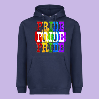 Pride Pride Pride Heavyweight Hoodie Designed By Fadigitalartstudio