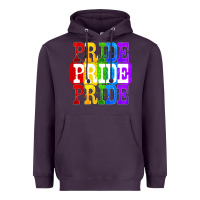 Plum Pride pride pride Heavyweight Hoodie - FaDigitalArtStudio