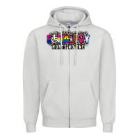 Pride Equality Hurts No One Zipper Hoodie | Teevron