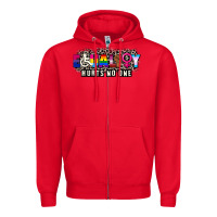 Red Pride equality hurts no one Zipper Hoodie - CowGirlArtShop