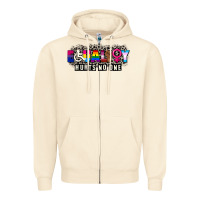Sandshell Pride equality hurts no one Zipper Hoodie - CowGirlArtShop