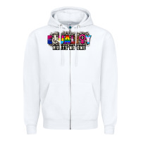 White Pride equality hurts no one Zipper Hoodie - CowGirlArtShop