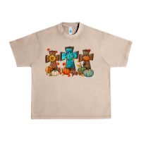 French Oak fall tree cross Urban Heavy Tee - BundleAndBundleShop