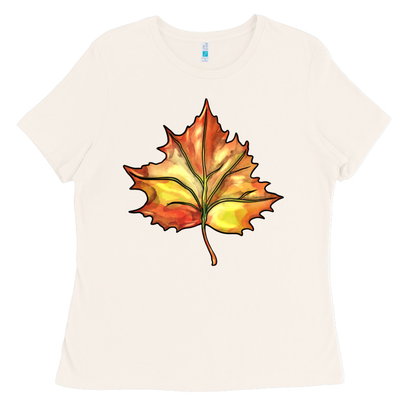Withered Leaf Ladies Tee by BarkalooDesign | Teevron