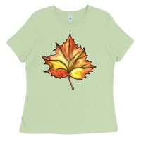 Matcha withered leaf Ladies Tee - BarkalooDesign