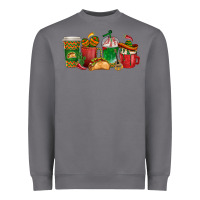 Storm Tacos Coffee Cups Heavyweight Sweatshirt - texasbilliewilder