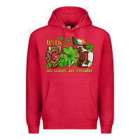 Cardinal with god all things are possible Premium Hoodie - OliviaCreatesArt