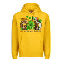 Lemon with god all things are possible Premium Hoodie - OliviaCreatesArt