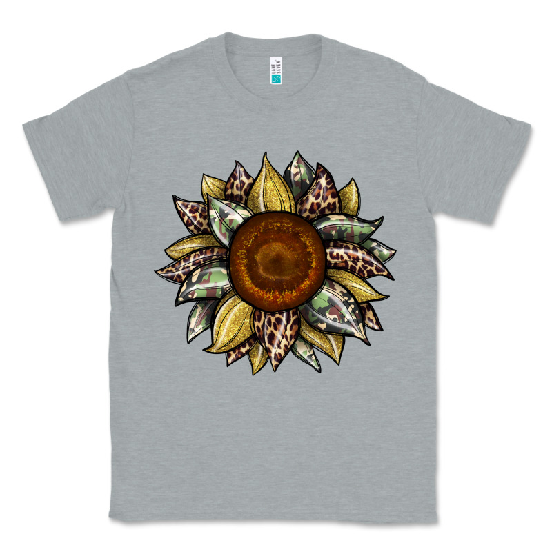 Sunflower Camouflage And Leopard 2 Classic Tee by JahusDesignShop | Teevron
