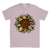 Lilac sunflower camouflage and leopard 2 Classic Tee - JahusDesignShop