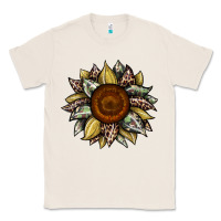 Natural sunflower camouflage and leopard 2 Classic Tee - JahusDesignShop