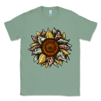 Sage sunflower camouflage and leopard 2 Classic Tee - JahusDesignShop