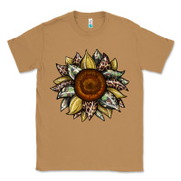 Toasted Coconut sunflower camouflage and leopard 2 Classic Tee - JahusDesignShop