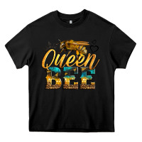 Black queen bee Heavy Core Tee - LillyAllenDesigns