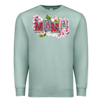 Seafoam Mother's Day mama Premium Sweatshirt - FaDigitalArtStudio