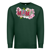 Sports Green Mother's Day mama Premium Sweatshirt - FaDigitalArtStudio